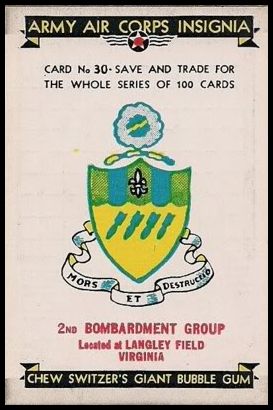 30 2nd Bombardment Group